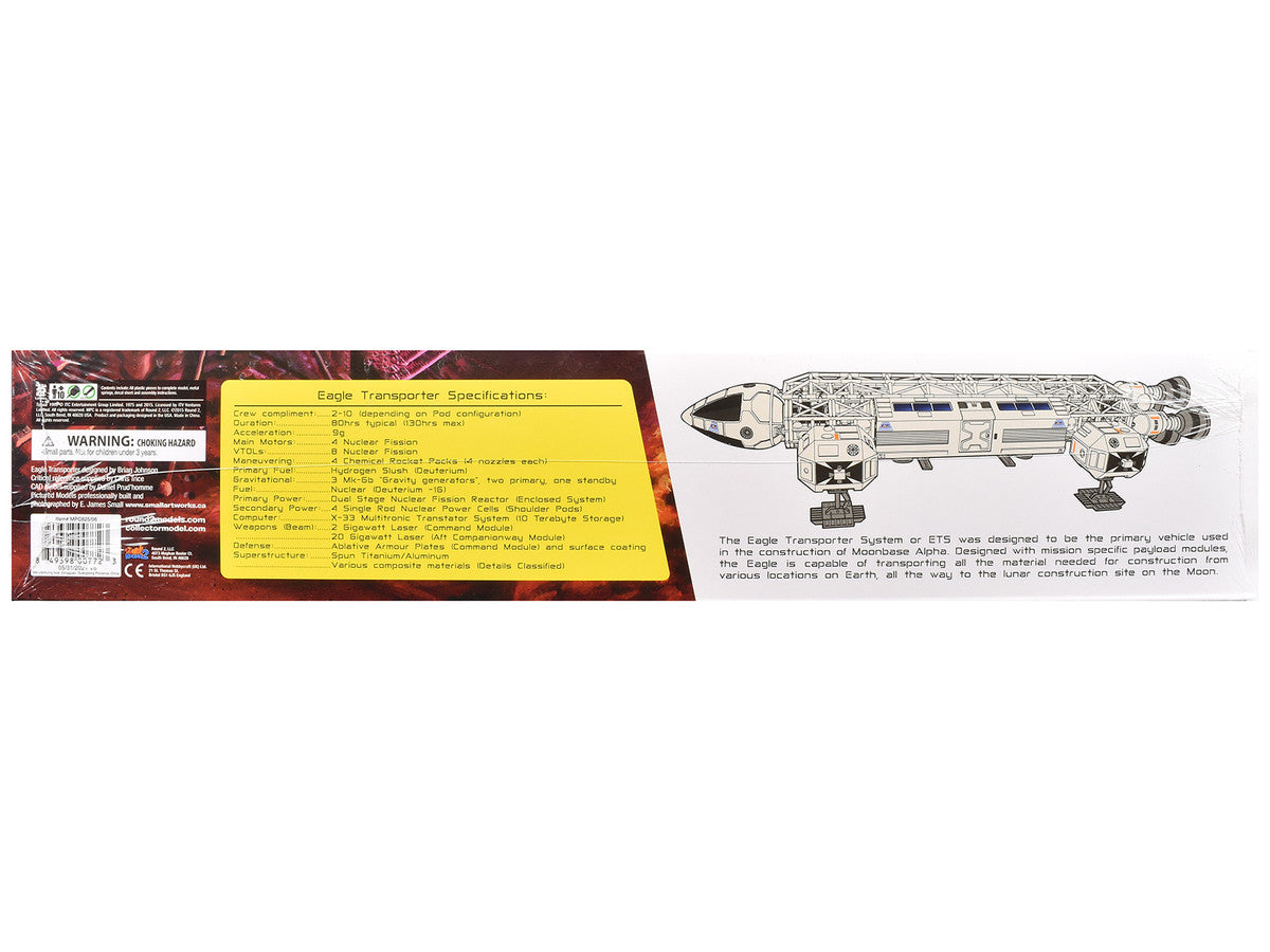 Eagle Transporter Spacecraft "Celebrating 40 Years" "Space: 1999" (1975-1977) TV Series 1/48 Scale Skill 2 Model Kit  by MPC 2